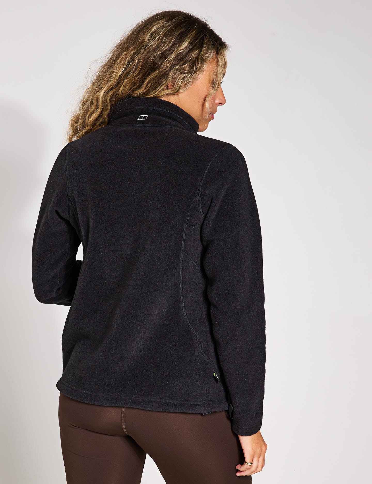 Prism Polartec InterActive Jacket - Lightweight Waterproof Windbreaker for Men & Women | Jet Black | Outdoor Hiking, Running, Camping & Travel