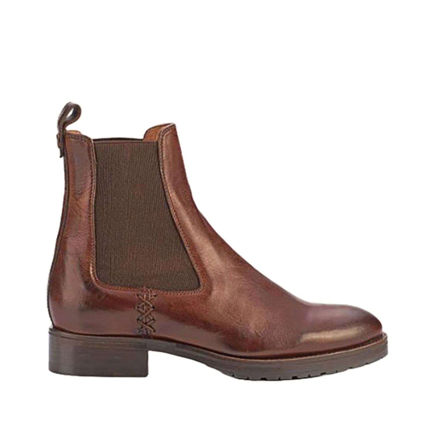 Frye Women's 40060 Leather Boots - Brown Mid-Calf Riding Boots for Women | Comfortable & Stylish Footwear for Casual Outings, Work & Fall Fashion