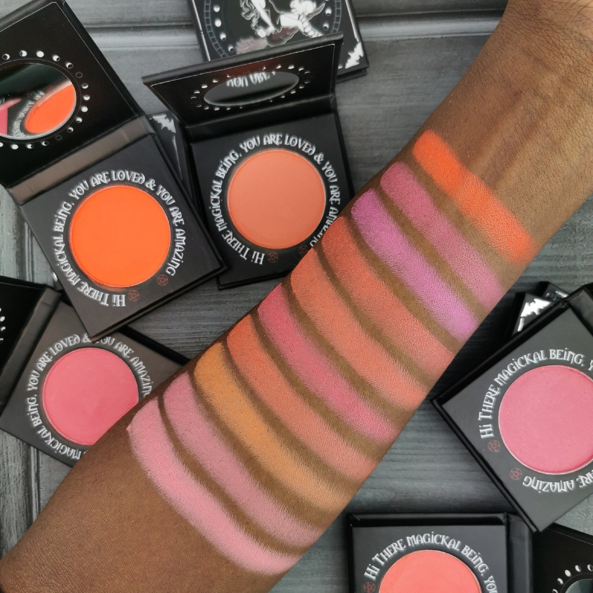 Bewitching Blush Single - Witchcraft Makeup for Halloween & Cosplay | Long-Lasting Matte Finish for Witches & Fantasy Looks