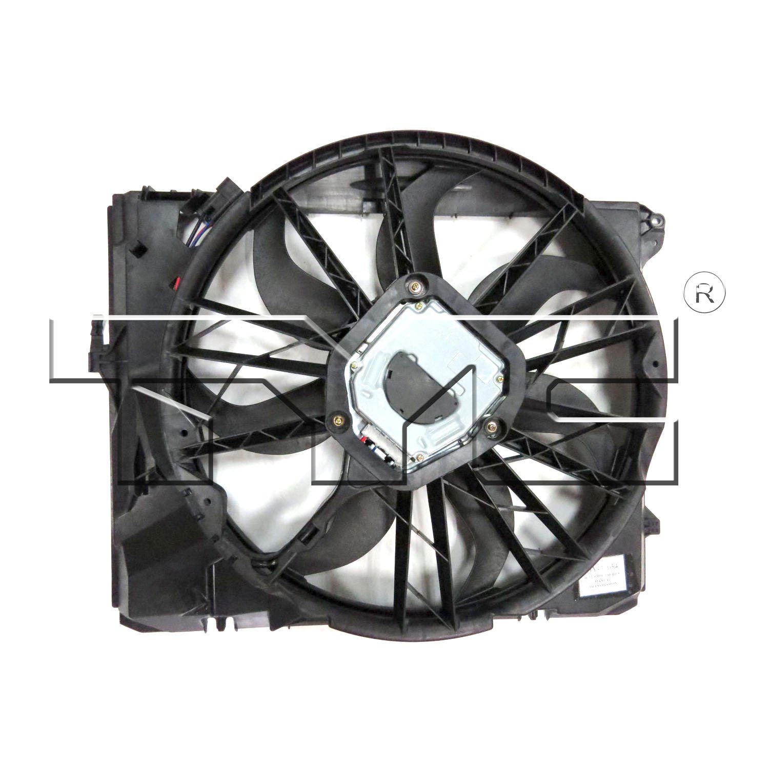 High-Performance Dual Radiator & Condenser Fan Assembly for BMW 128i 323i 325i 325xi 328i xDrive 328xi 330i 330xi Z4 (2006-2013 Models) - Perfect for Engine Cooling & AC System Maintenance