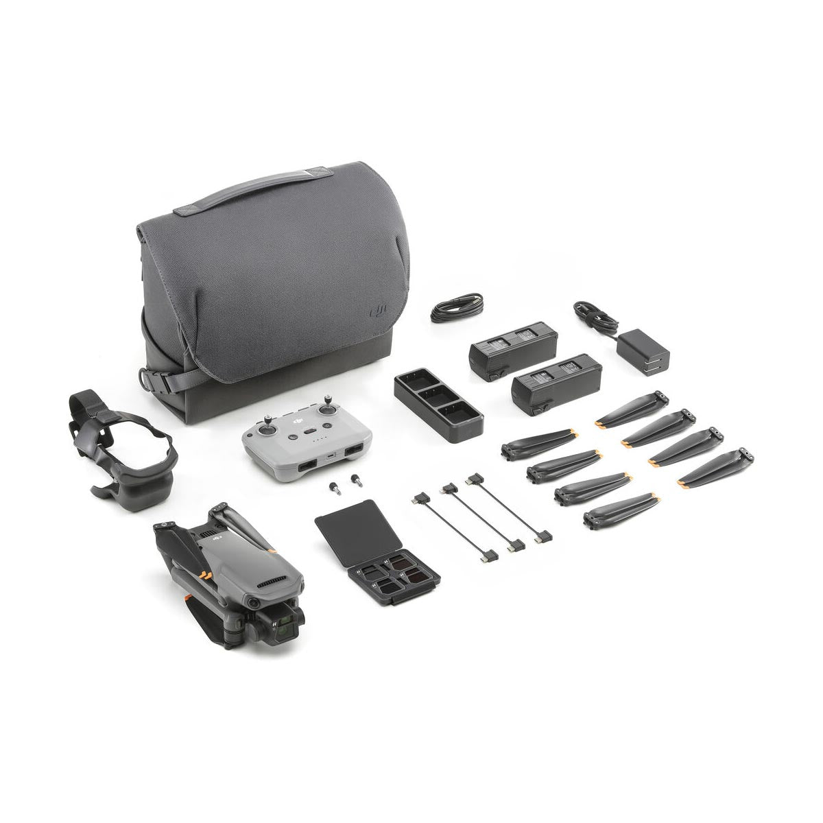 DJI Mavic 3 Pro Fly More Combo - 4K Camera Drone with 5.1K Video, 46 Mins Flight Time, Omnidirectional Obstacle Sensing - Perfect for Aerial Photography, Travel Vlogging & Outdoor Adventures