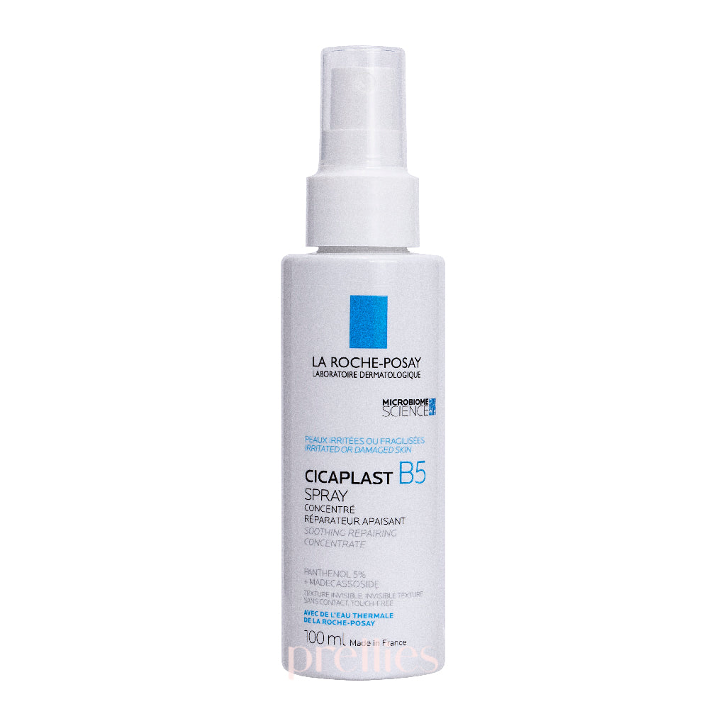 La Roche-Posay Cicaplast B5 Soothing Repairing Spray 100ml - Calming Facial Mist for Sensitive Skin & Post-Procedure Care | Perfect for Sunburn Relief & Daily Skin Recovery