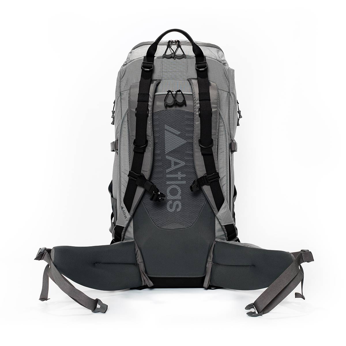 Atlas Athlete Medium Backpack - Waterproof Laptop Backpack for Men & Women, 30L Travel Backpack with USB Charging Port, Gray - Perfect for Gym, Work, School & Outdoor Adventures