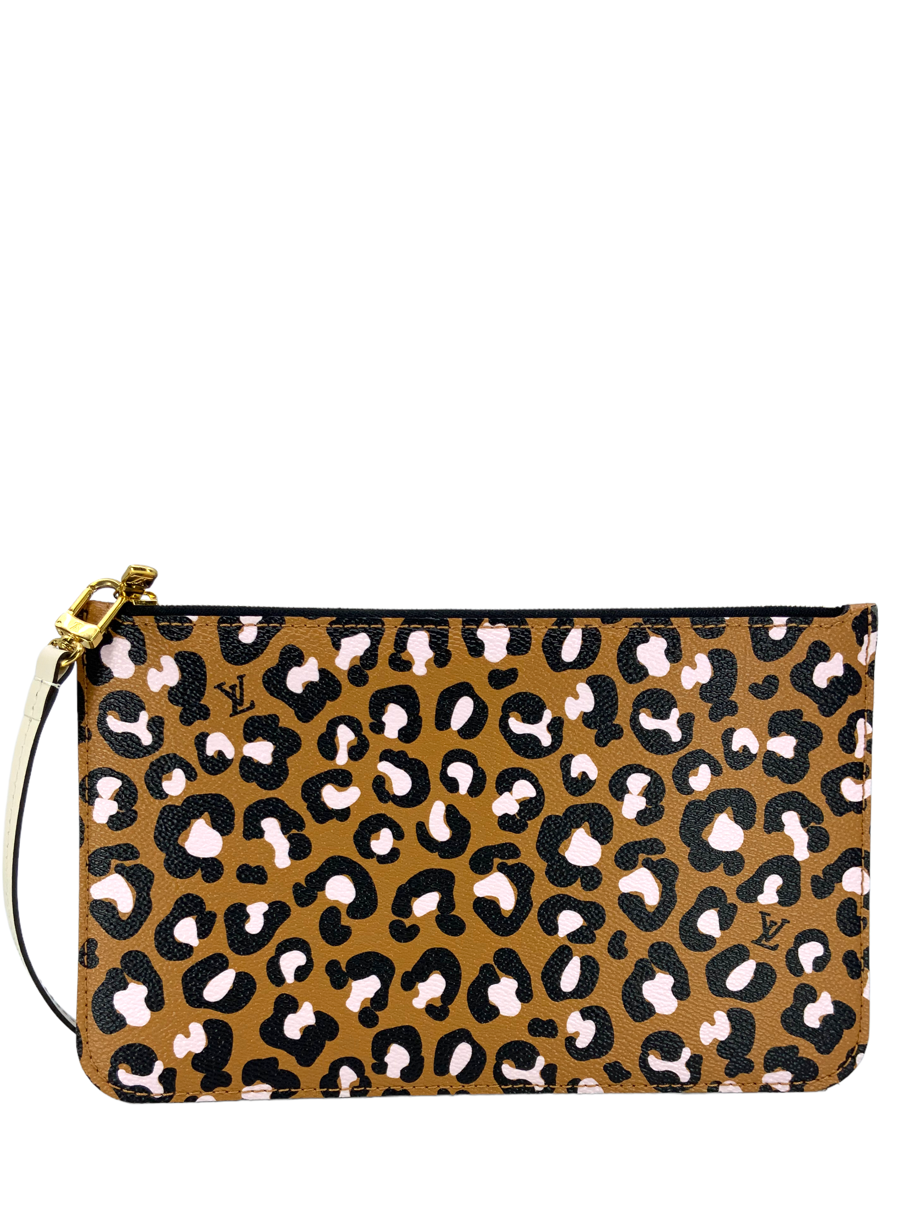 Authentic Louis Vuitton Wild at Heart Neverfull MM Bag with Pochette Wristlet - New Luxury Handbag for Women, Perfect for Work, Travel and Everyday Use