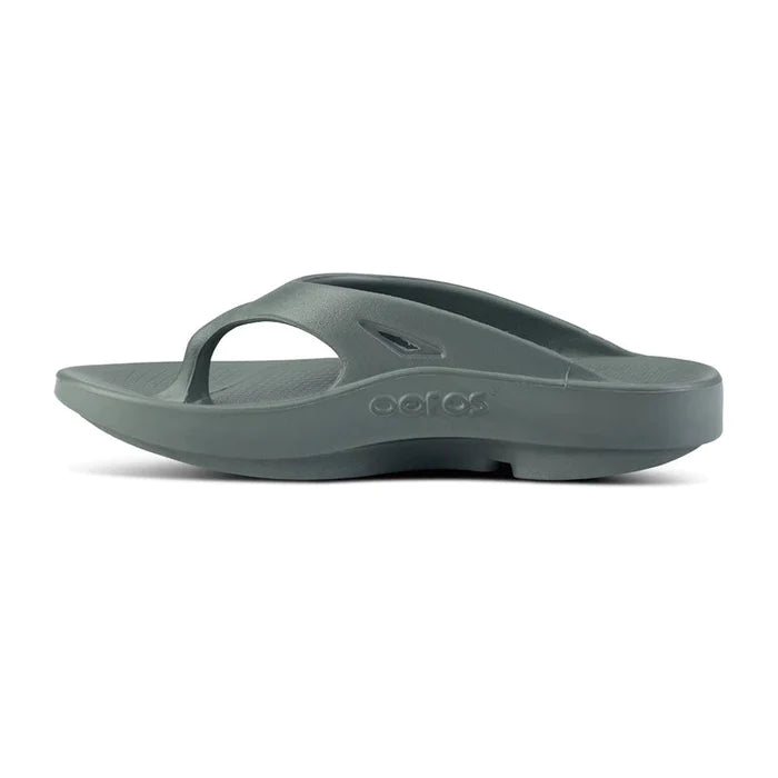 OOFOS Unisex Original Recovery Sandals - Olive Drab | Comfortable Arch Support for Post-Workout & Everyday Wear | Perfect for Running, Walking & Relaxation