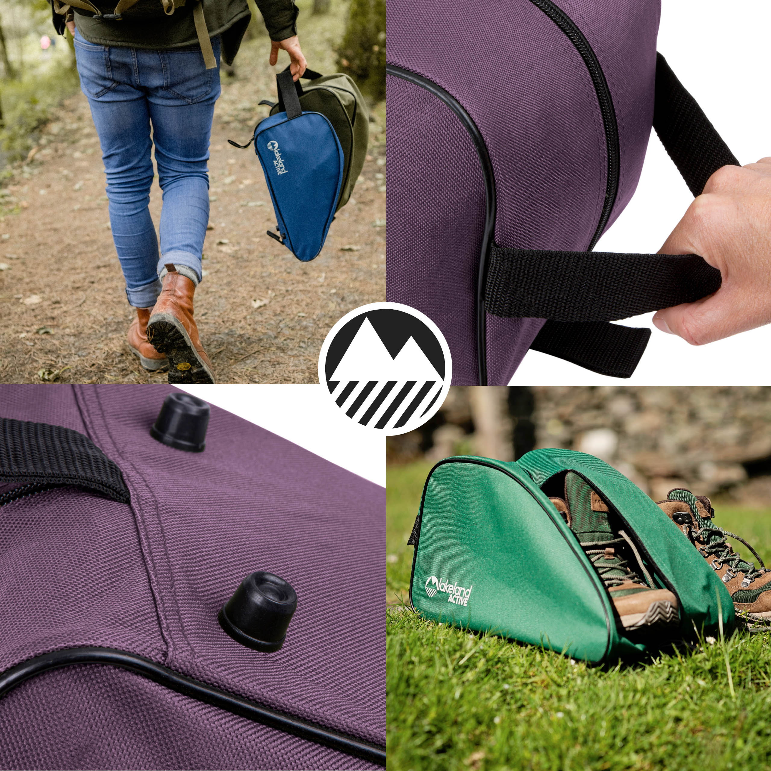 Waterproof Boot Bag for Women & Men - Durable & Lightweight Hiking Shoe Storage - Perfect for Travel, Camping, and Outdoor Adventures