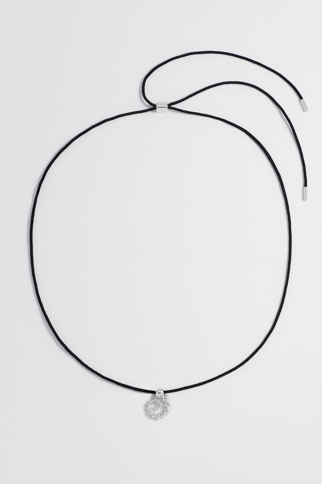 Elegant Swirl Cord Necklace for Women - Boho Chic Adjustable Beaded Jewelry - Perfect for Casual Wear, Layering & Gift Giving