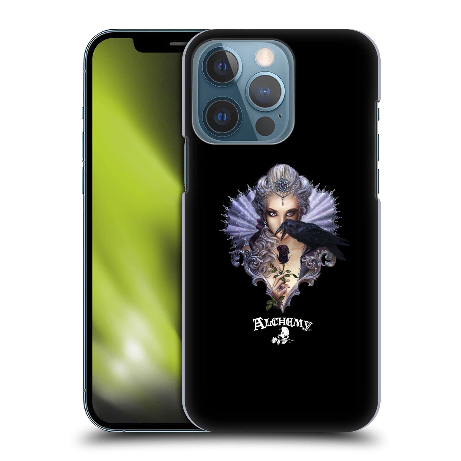 Officially Licensed Alchemy Gothic Ravenous Woman Hard Back Case for Apple iPhone 13 Pro - Gothic Phone Cover with Unique Art Design, Perfect for Halloween, Gothic Lovers & Dark Aesthetic Enthusiasts