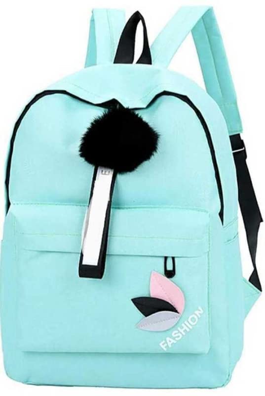 KSC KHATUSHYAM COLLECTION Stylish Waterproof Backpack for Women & Girls - 10L 12 Inch Green School Bag for College, Travel & Daily Use - Fashionable Casual Backpack Perfect for Commuting, Campus & Outdoor Activities