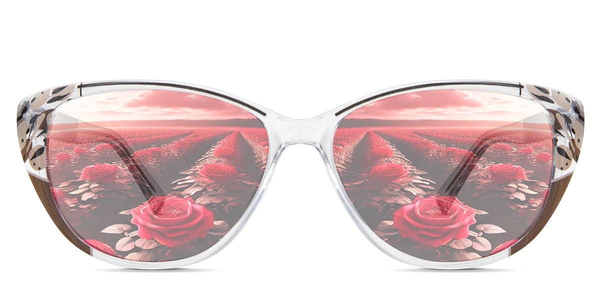 Serena Women's Prescription Tinted Glasses - Stylish & UV Protection for Reading, Driving & Outdoor Activities