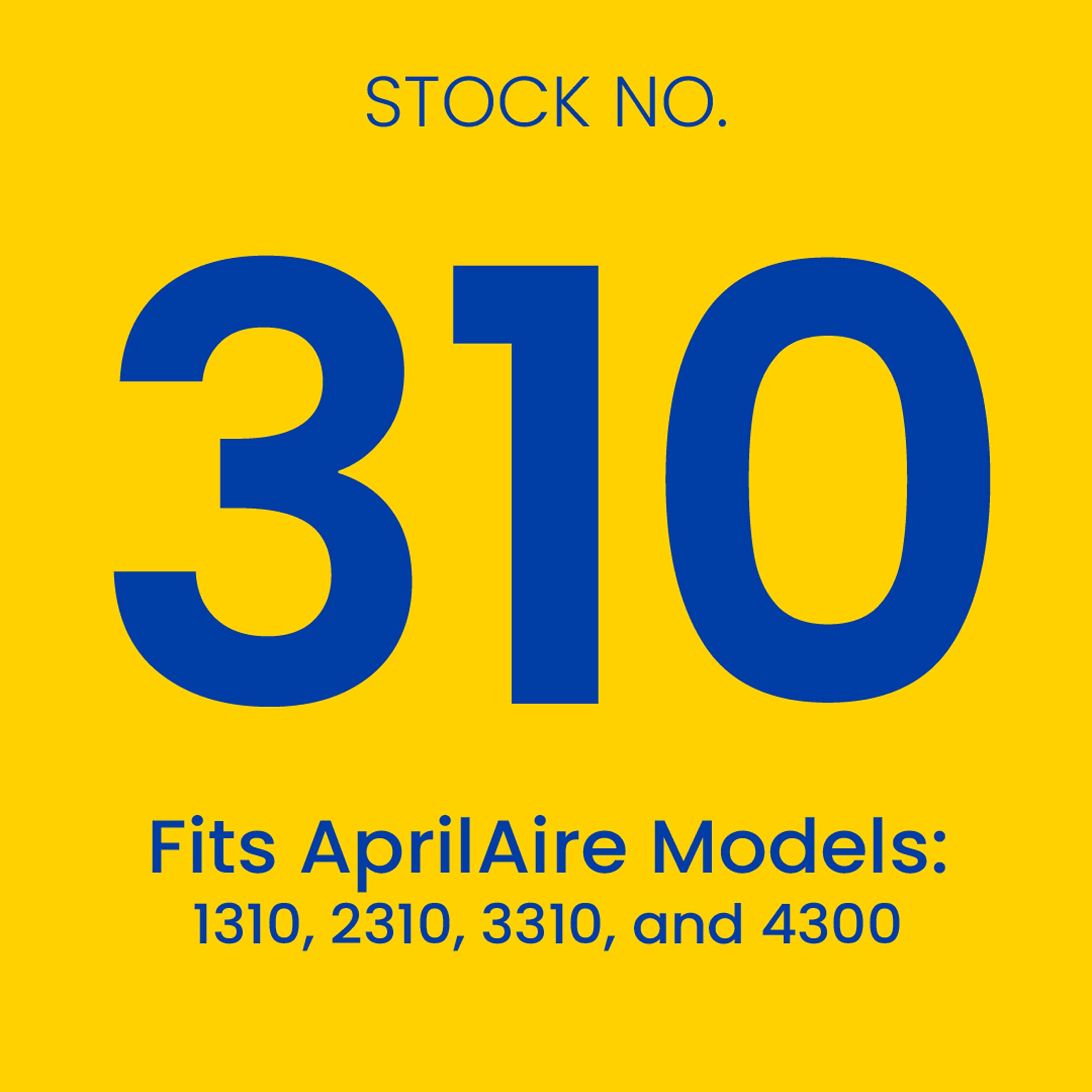 AprilAire 310 Replacement Air Filter - MERV 11, 20x20x4, Pack of 2 - Compatible with AprilAire Whole House Air Purifiers - Reduces Dust, Pollen & Allergens - Ideal for Homes with Pets, Allergies or High Dust Areas