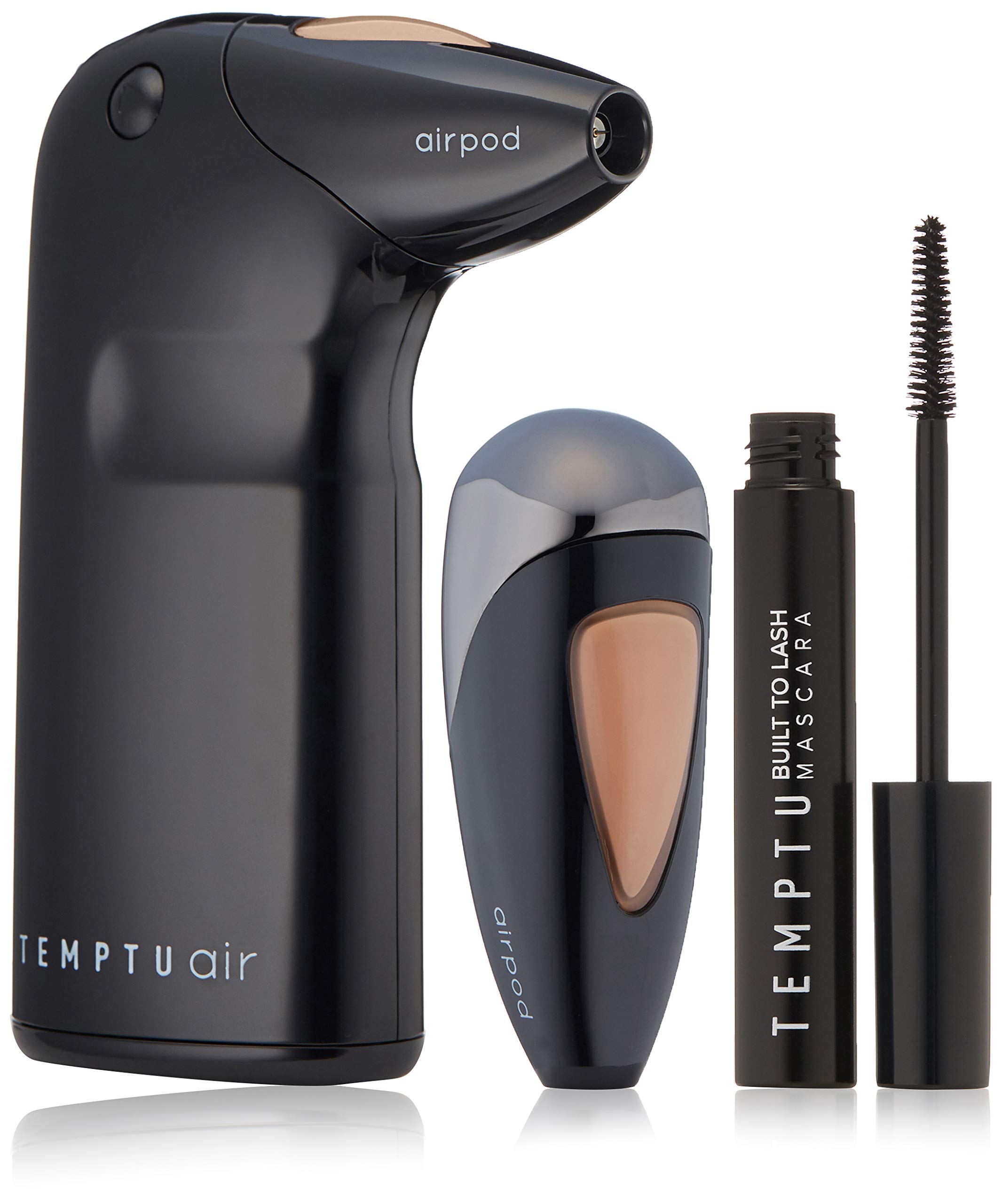 Temptu Air Modern Glam Holiday Set - At-Home Airbrush Makeup Kit with Extra Pod & Mascara | Long-Lasting, Buildable Foundation in Multiple Shades | Perfect for Holiday Parties, Weddings & Special Occasions