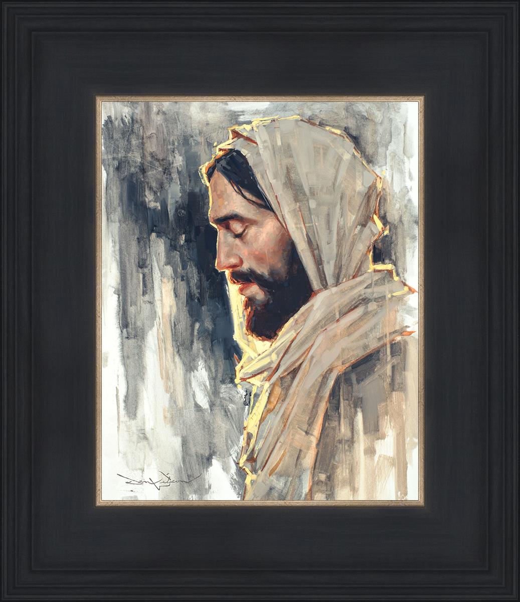 Not My Will But Thine - Inspirational Christian Wall Art Decor for Home, Office & Church - Perfect for Prayer Rooms, Bible Study & Spiritual Gifts