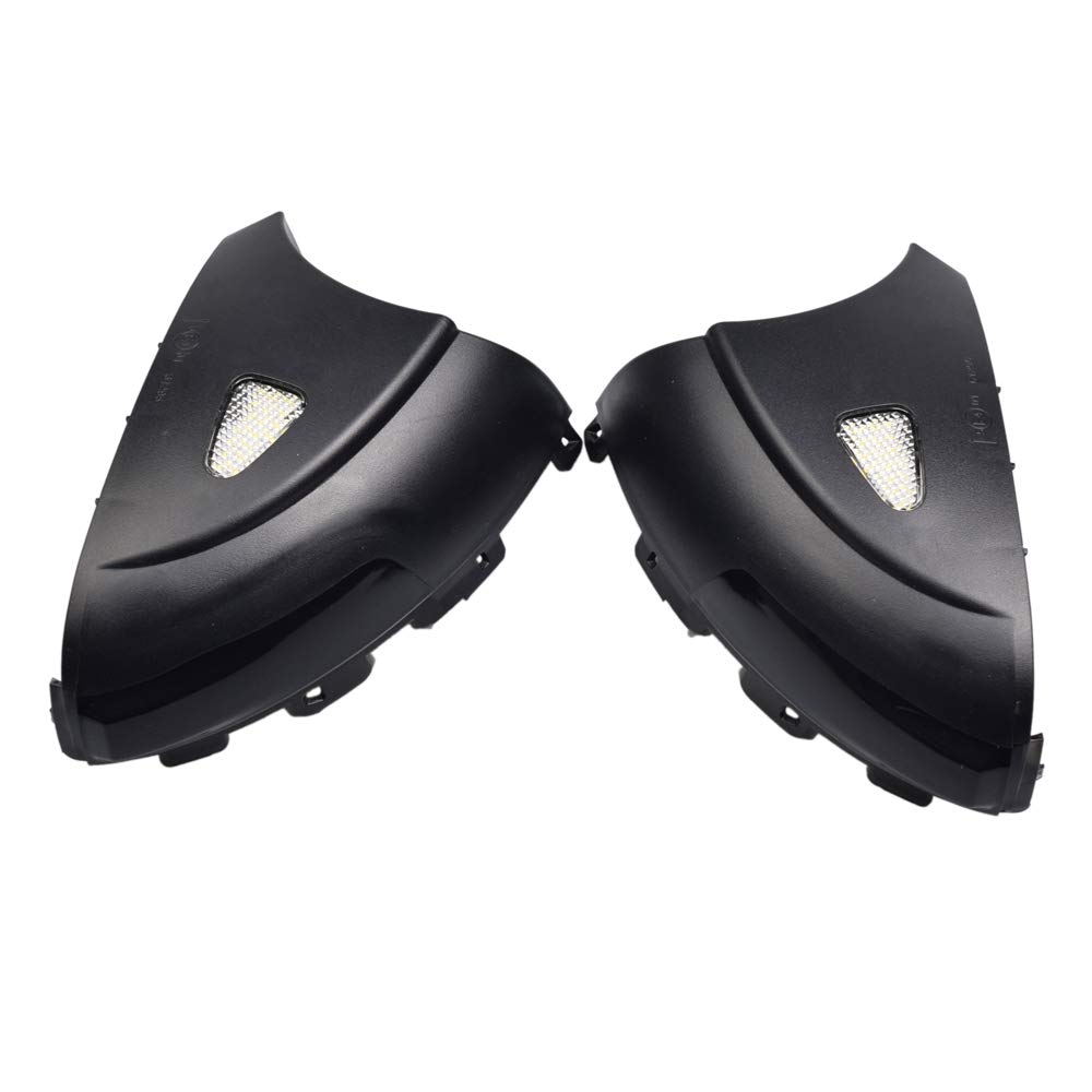 VW Sharan 2012-2015 & Tiguan 2008-2016 LED Side Mirror Turn Signal Light - Dynamic Blue-Yellow Indicator Repeater Lamp for Enhanced Safety & Style | Perfect for Night Driving & Custom Car Upgrades