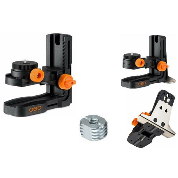 Geo FENNEL MH-1 Multi-Functional Laser Mount for Line & Dot Lasers - Perfect for Construction, Leveling & DIY Projects