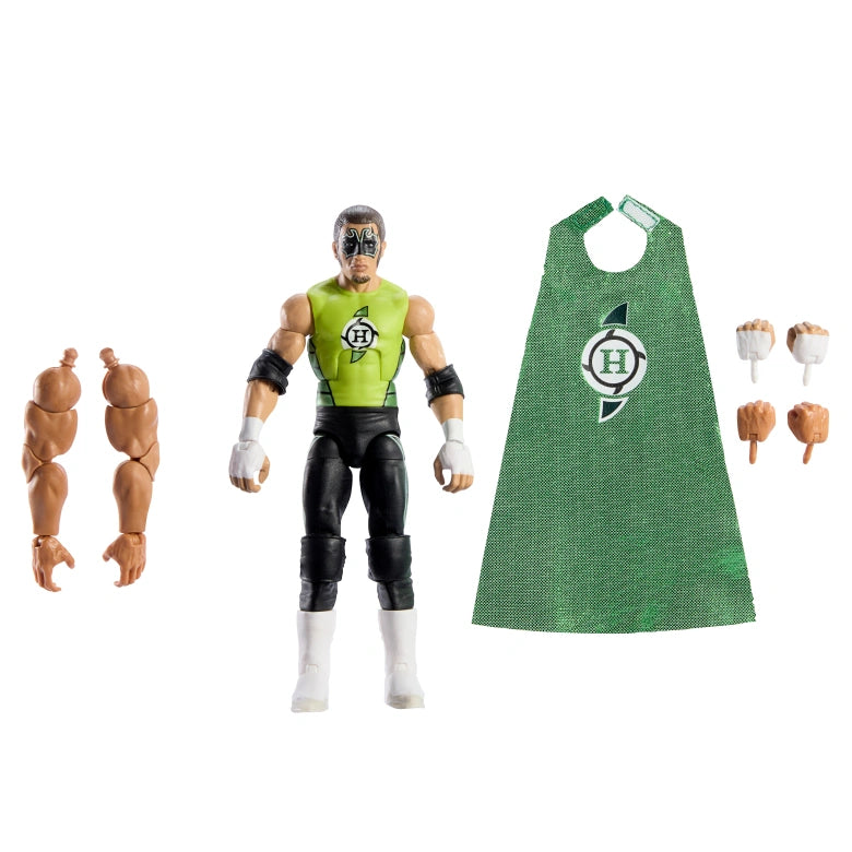 WWE Royal Rumble Elite Collection Hurricane Helms Action Figure with Great Khali BAF - Perfect for Wrestling Fans, Collectors, and Play Battles