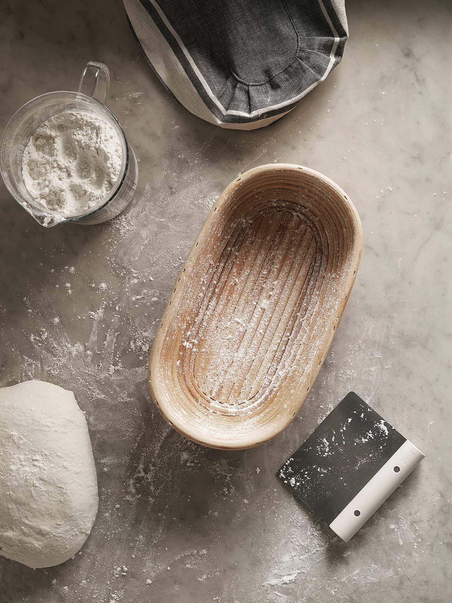 IKEA LATTBAKAD Stainless Steel Dough Cutter - Perfect for Baking, Pizza, Pasta & Pastry Making at Home