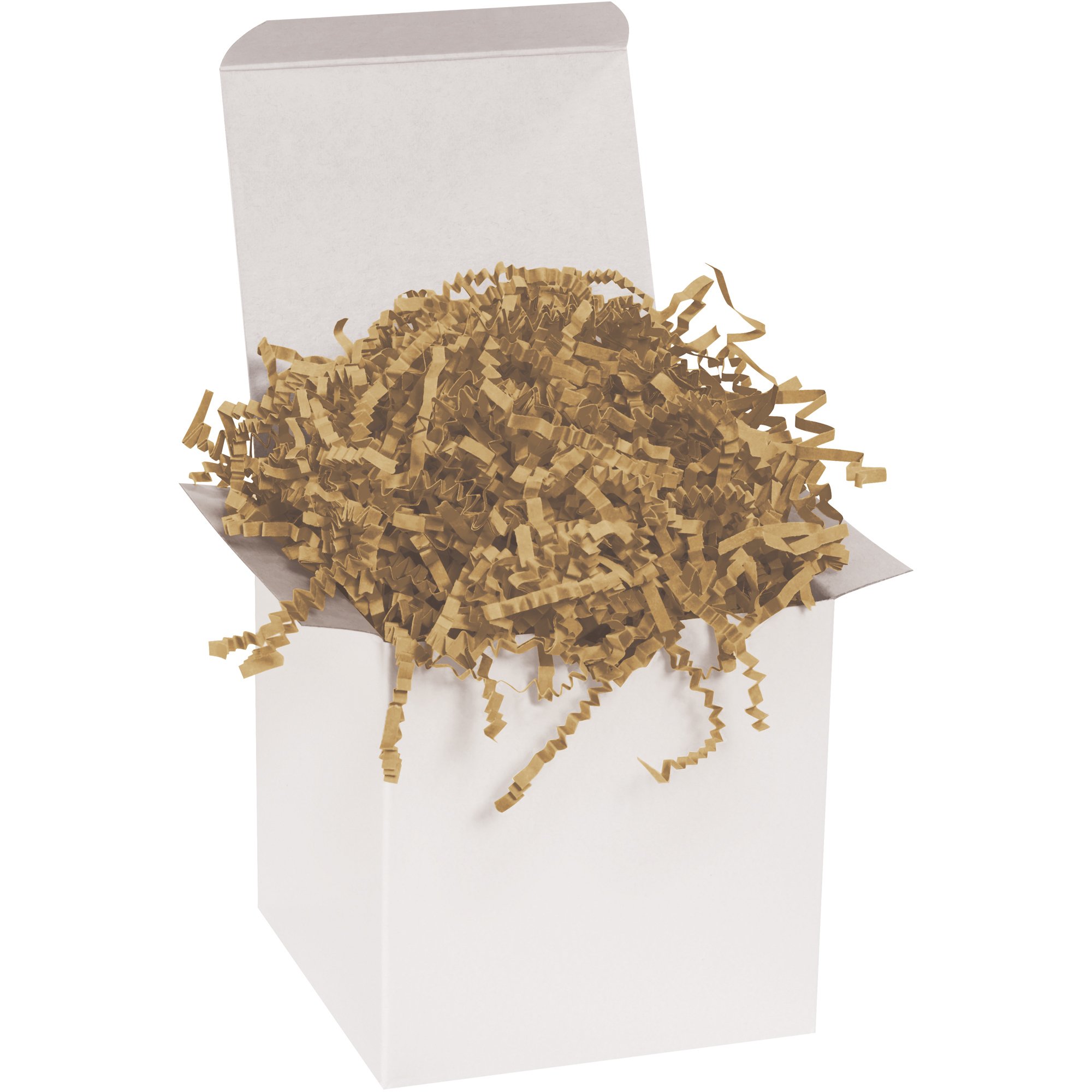 BOX USA 40 lb. Kraft Crinkle Paper - Eco-Friendly Packing & Shipping Filler for Moving Boxes, Gift Wrapping, Basket Stuffing, and Holiday Decorations | Perfect for Crafts, Home Decor, and Party Supplies