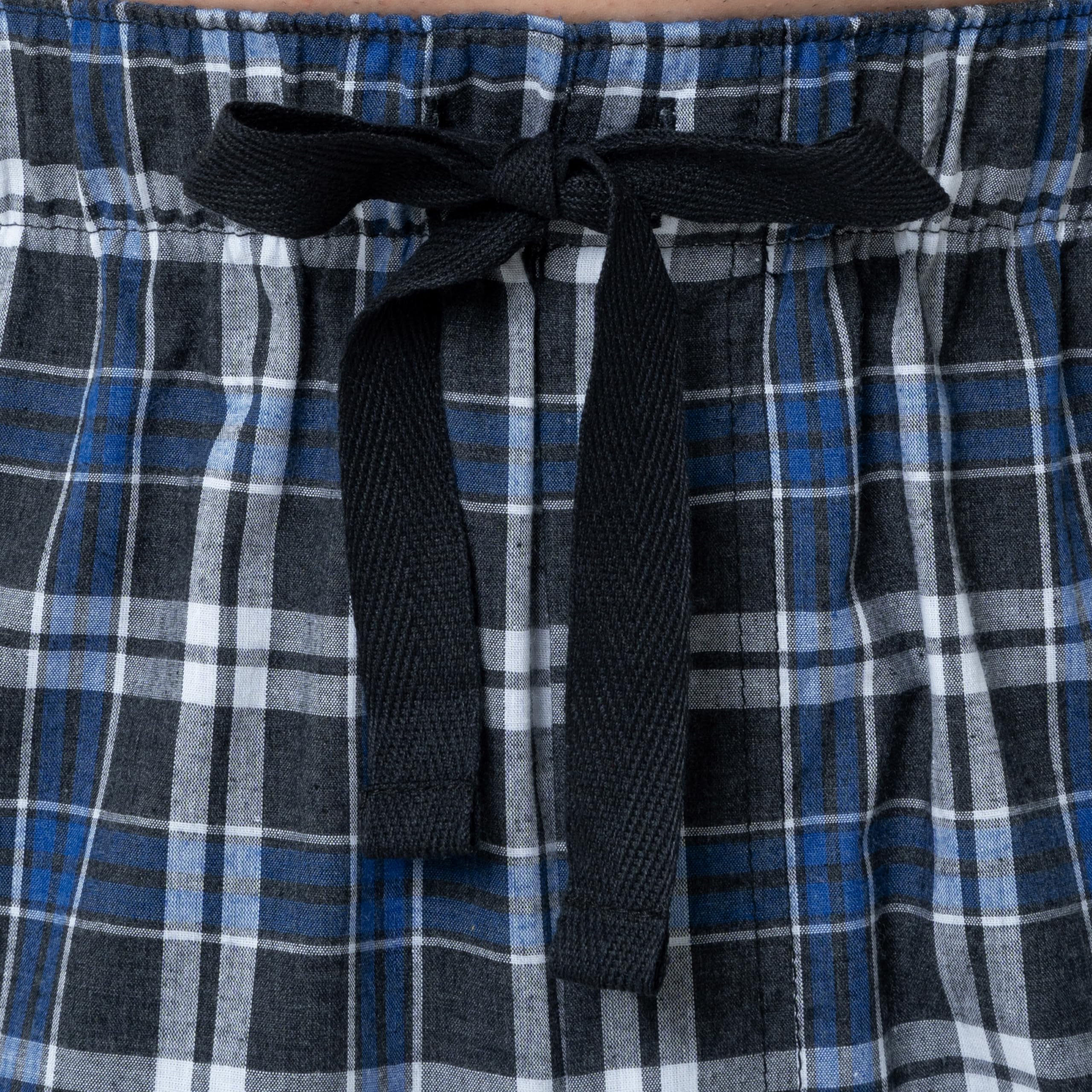 Fruit of the Loom Men's Comfortable Broadcloth Woven Sleep Pajama Pants - Soft Lounge Pants for Relaxing at Home & Nightwear