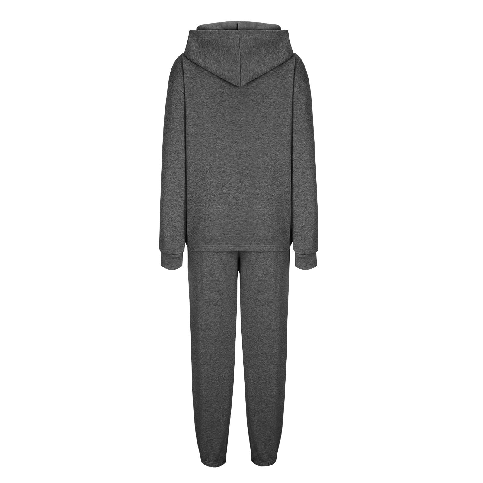 Women's 2-Piece Lounge Set - Oversized Hoodie & Baggy Sweatpants with Pockets | Comfy Casual Outfit for Home, Workout & Streetwear Fashion