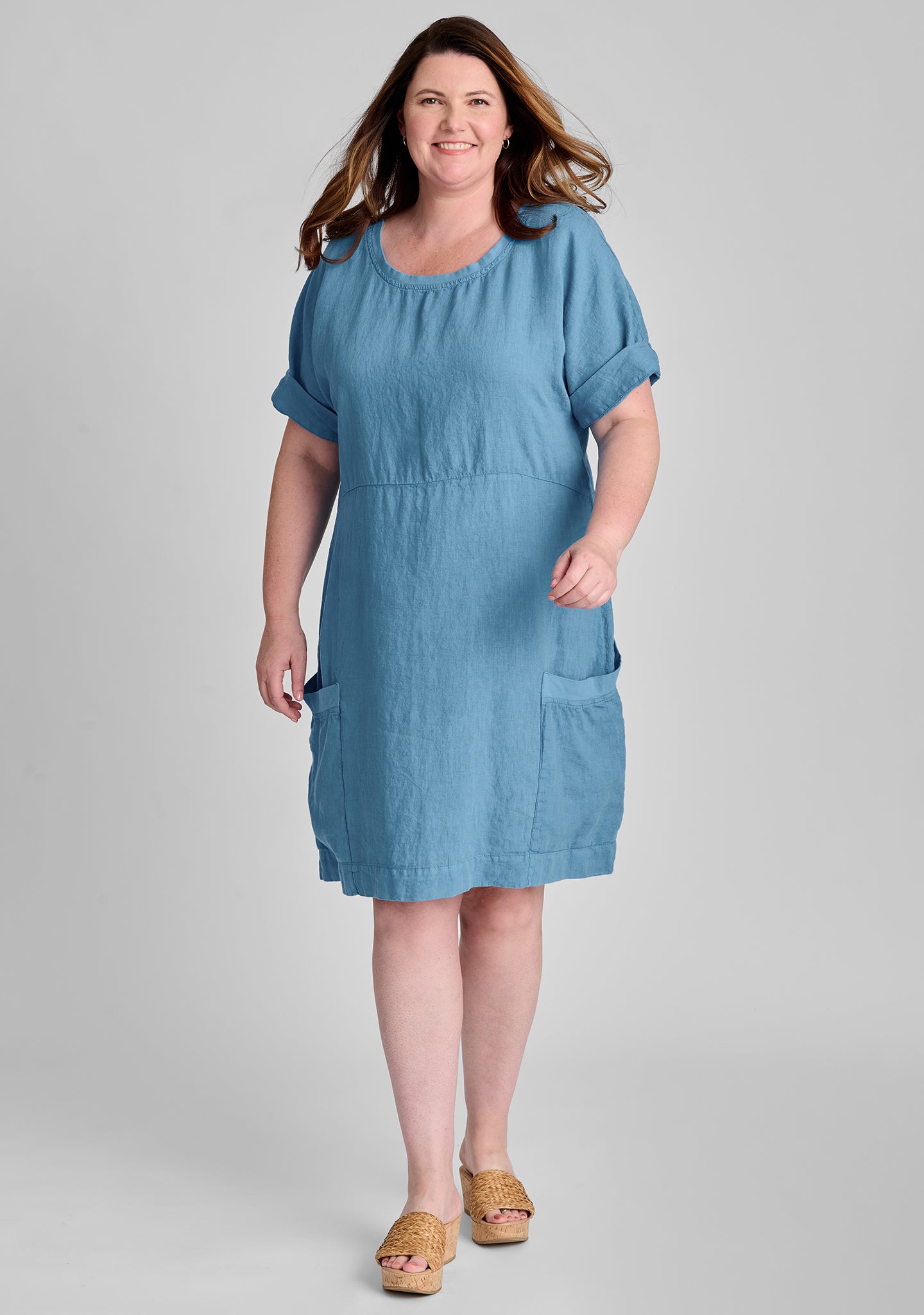 Stylish Sunnyside Linen Dress for Women - Breathable Summer Maxi Dress for Beach, Vacation & Casual Outings