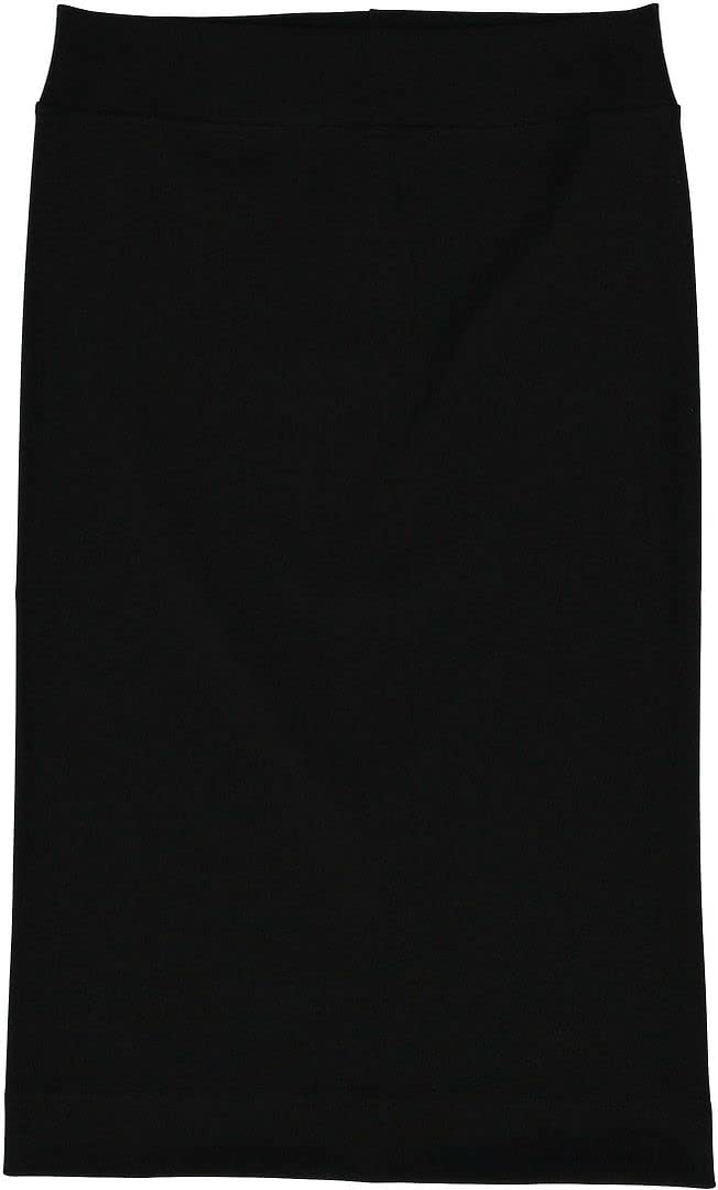 KIKI RIKI Women's Stretchy Nylon Lycra Pencil Skirt 41761 - Perfect for Office Wear, Cocktail Parties & Formal Occasions