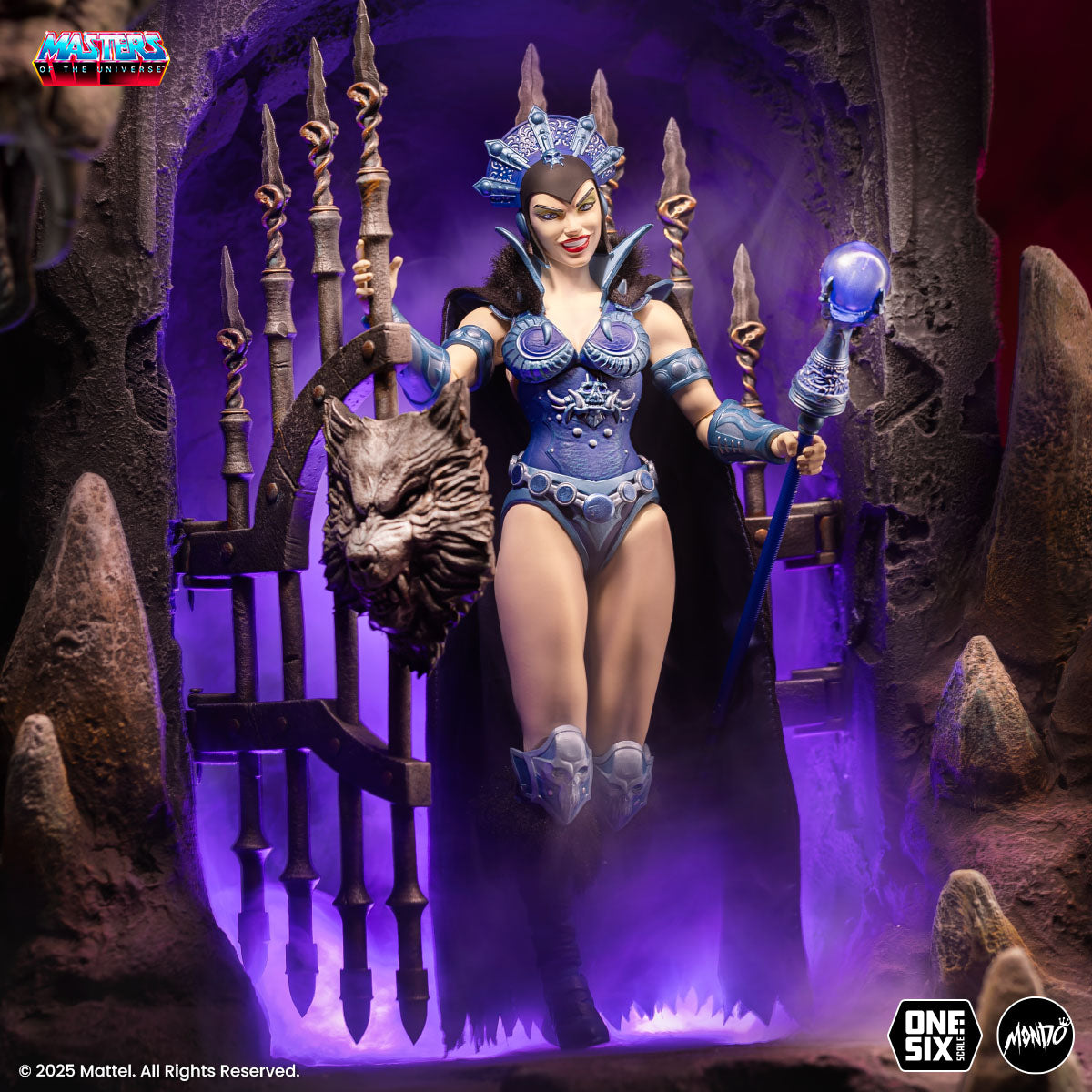 Masters of the Universe Evil Lyn 1/6 Scale Collectible Action Figure - Limited Timed Edition - Perfect for Display, Collectors & He-Man Fans