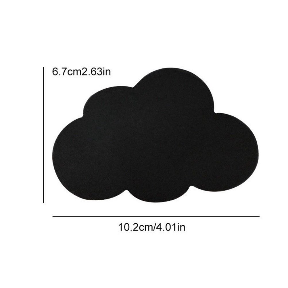 Daycount® White Wooden Cloud Wall Decor - Handcrafted Cloud Shaped Hangers for Home & Living Room Wall Decoration - Perfect for Nursery, Bedroom, and Boho Style Interior Design