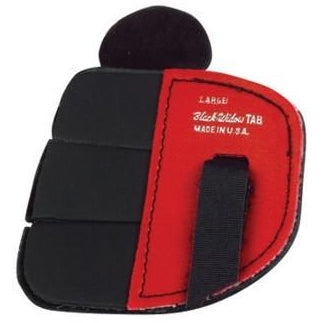 Black Widow Barebow Tab - Premium Leather Archery Finger Protection for Target Shooting & Hunting | Perfect for Outdoor Sports & Competition Practice