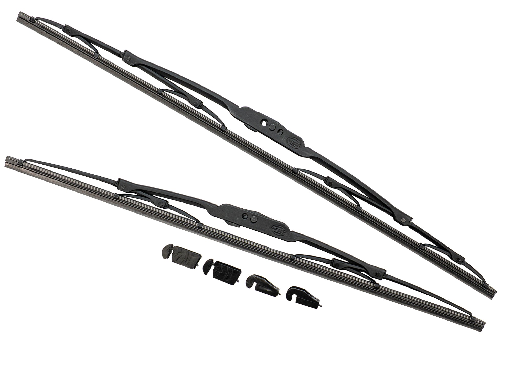 Extended Length Wiper Blades Set for VW Vanagon - Standard Duty All-Season Windshield Wipers (Front Pair) - Perfect for Rain, Snow and Off-Road Adventures