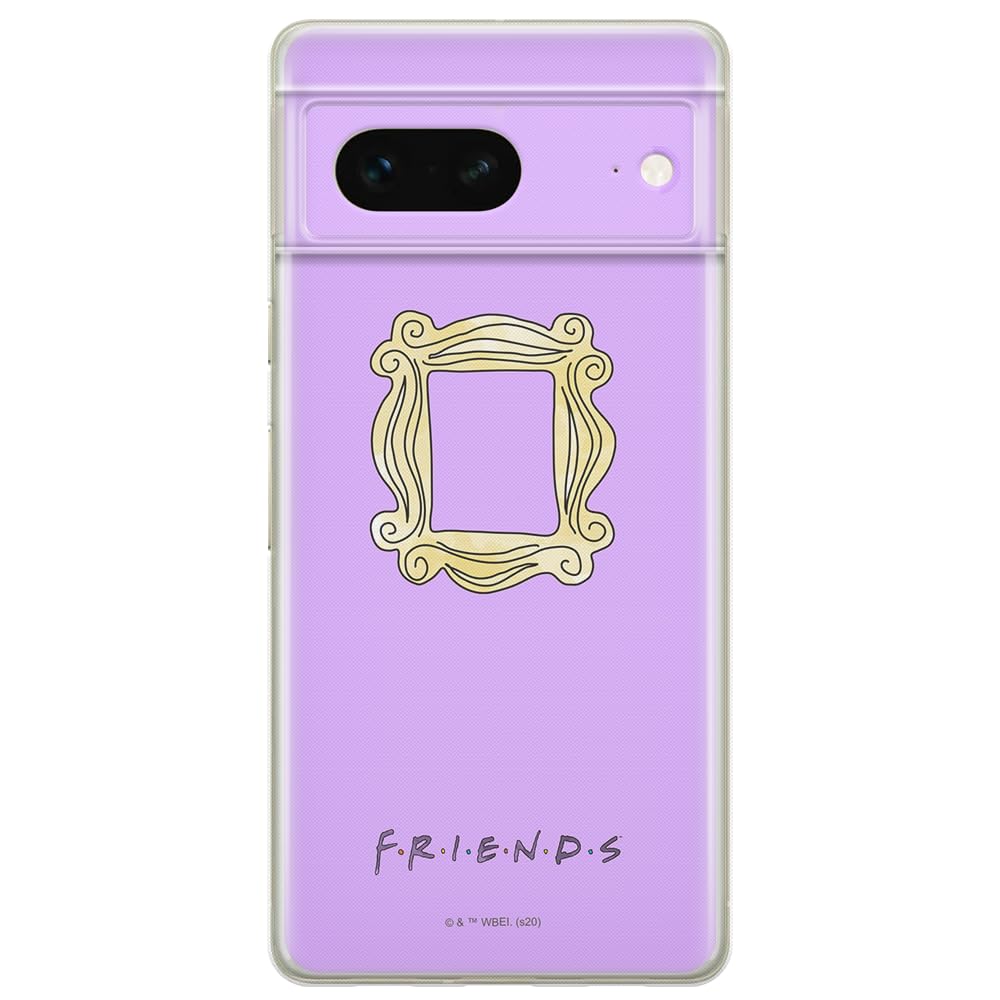 Official Google Pixel 7 Phone Case - Licensed Friends TV Show Design 006 - Shockproof TPU Protective Cover with Perfect Fit | Great Gift for Fans, Daily Use & Travel Protection
