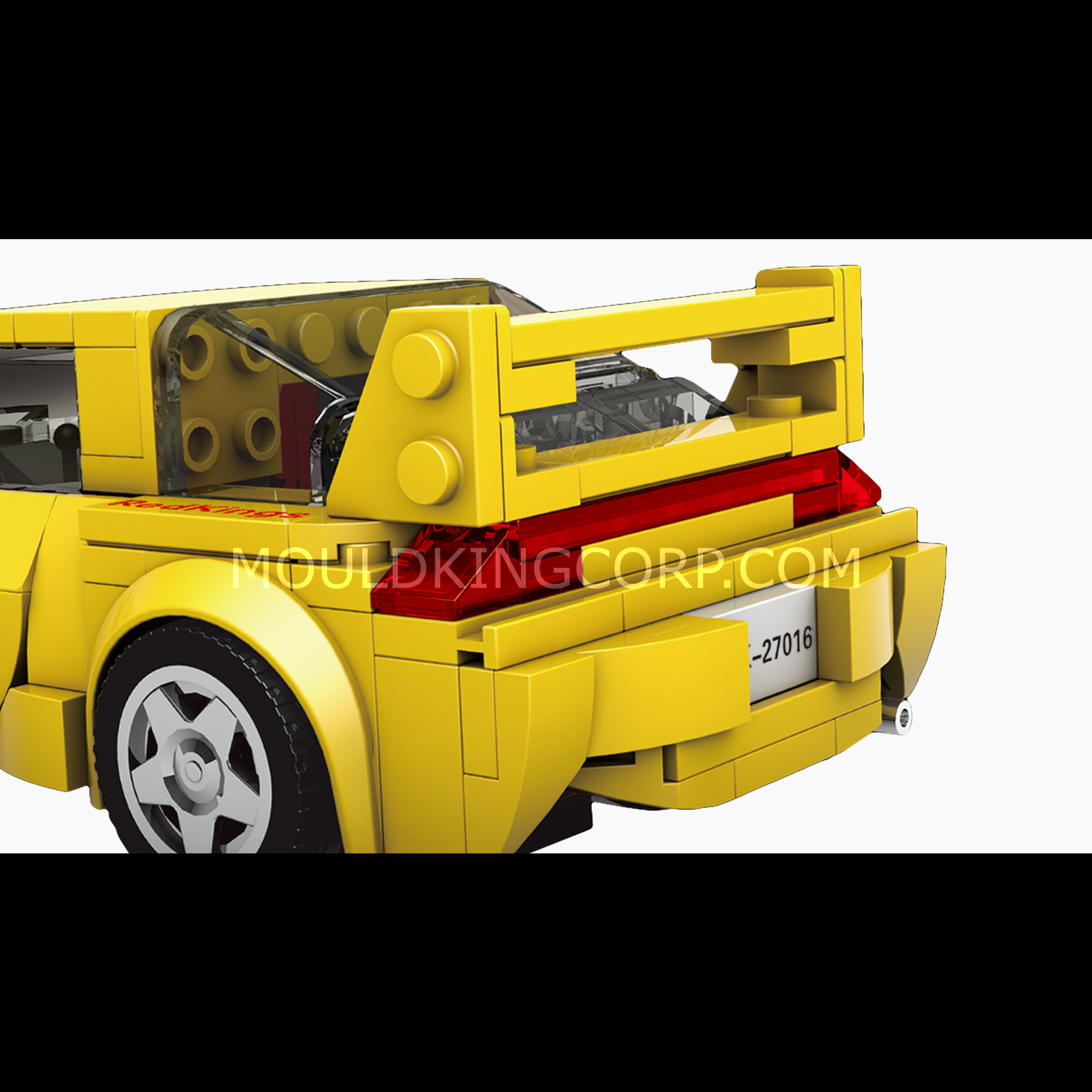 Mould King 27016 RX7 FD35 Car Model Building Kit - 329 PCS DIY Construction Toy for Adults & Teens - Perfect for Car Enthusiasts, Collectors, and Gift Giving