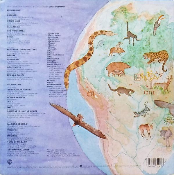 Antonio Carlos Jobim Terra Brasilis Vinyl 2xLP Album Limited Edition Special Pressing – Perfect for Jazz Collectors & Brazilian Music Lovers
