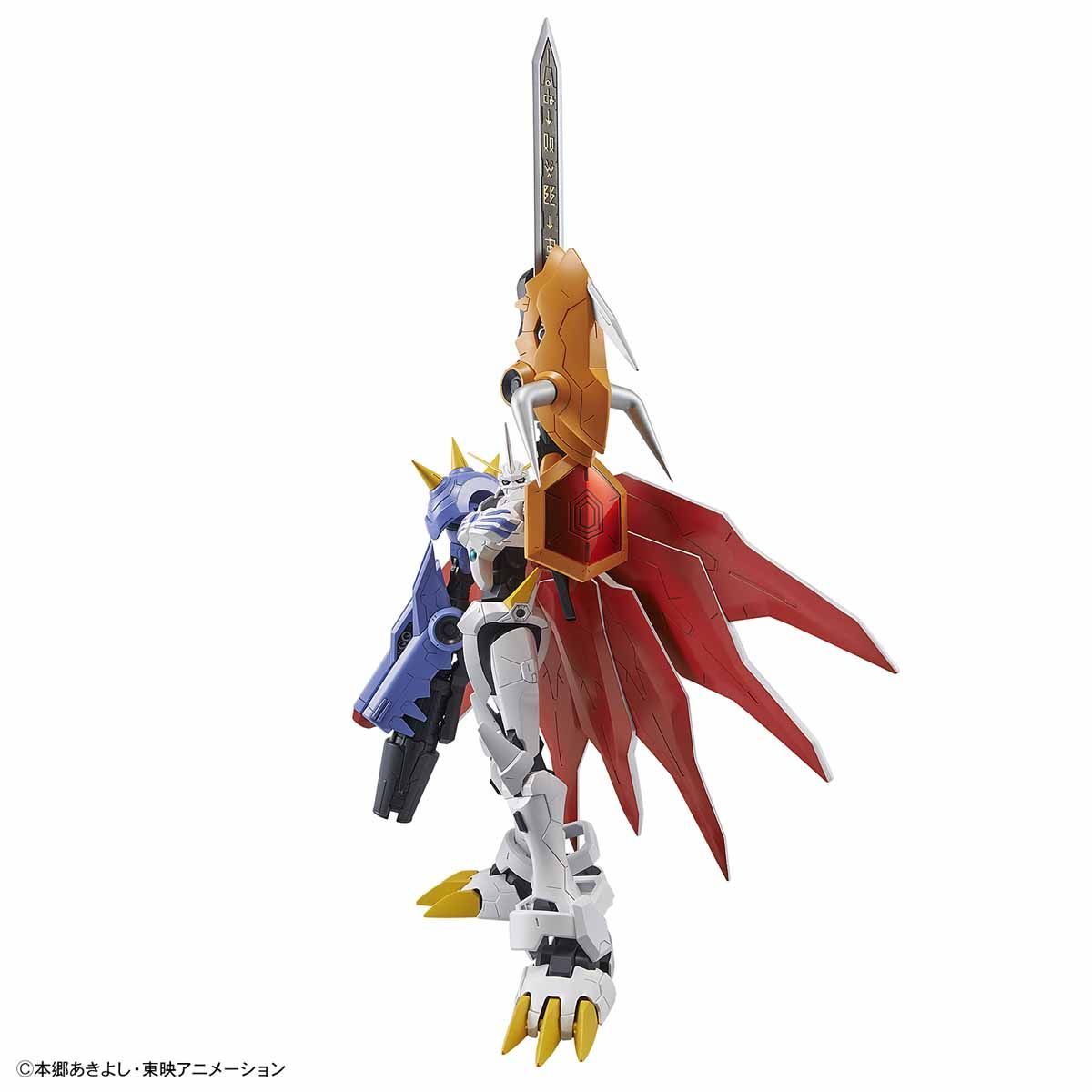 Figure-rise Standard Digimon Adventure Omegamon (Omnimon) Amplified Model Kit - Buildable Action Figure for Collectors & Anime Fans | Perfect for Display, Gifts & Cosplay Props