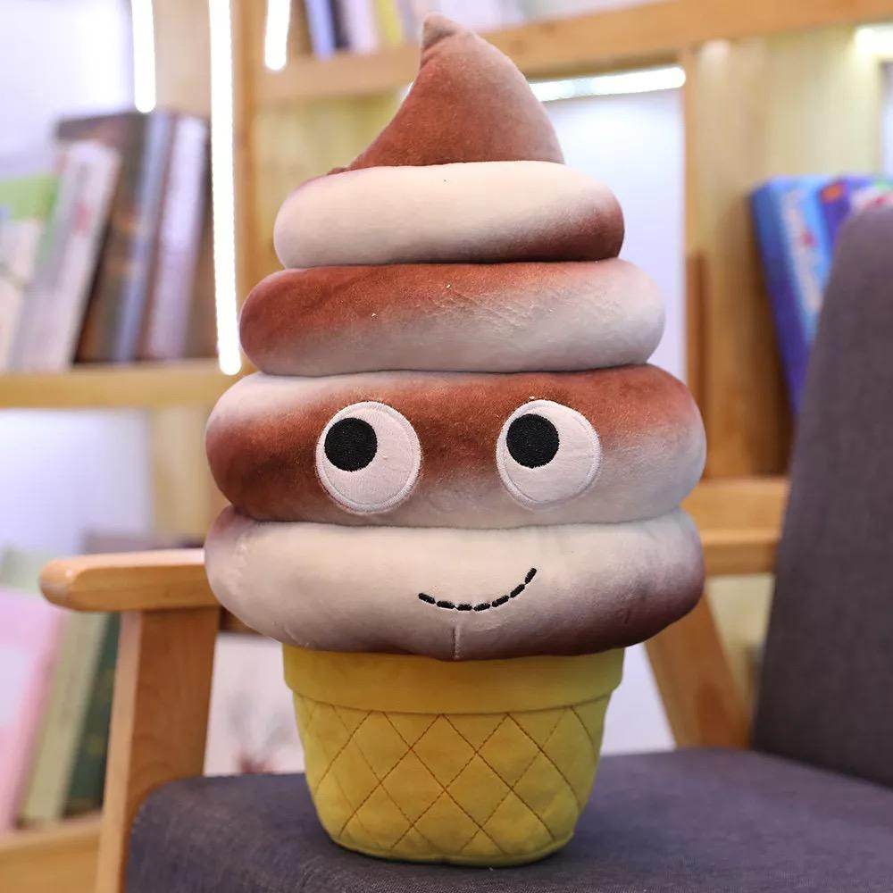 Cute Stuffed Foodie Friends Plush Toys - Adorable Kawaii Animal Plushies with Food Theme | Perfect for Kids Gifts, Room Decor & Cuddling