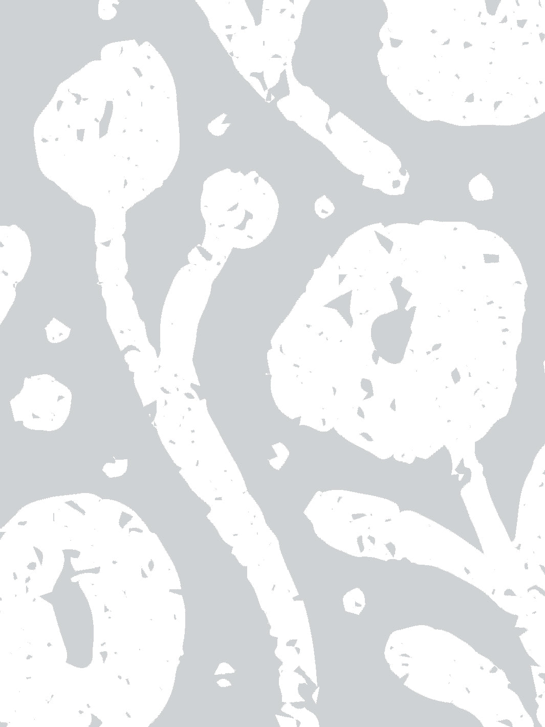Eleanor White Ground Wallpaper by Sugar Paper & Stone - Premium Peel and Stick Wallpaper for Bedroom, Living Room, and Home Decor