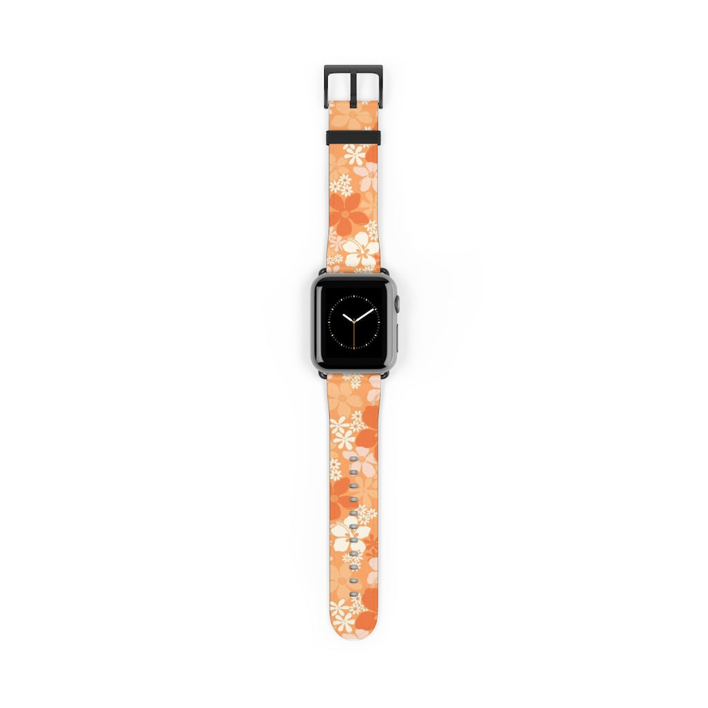 Groovy Pua Watch Band - Durable Silicone Replacement Strap for Apple Watch, Fitbit & Samsung - Perfect for Workouts, Swimming & Everyday Wear