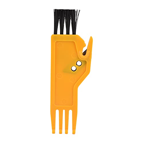 ABS Cleaning Brush for Vacuum Cleaner & Robot Sweeper - Compatible with Handheld Vacuums - Yellow Dust Brush - Perfect for Hard Floors, Carpets & Pet Hair Removal