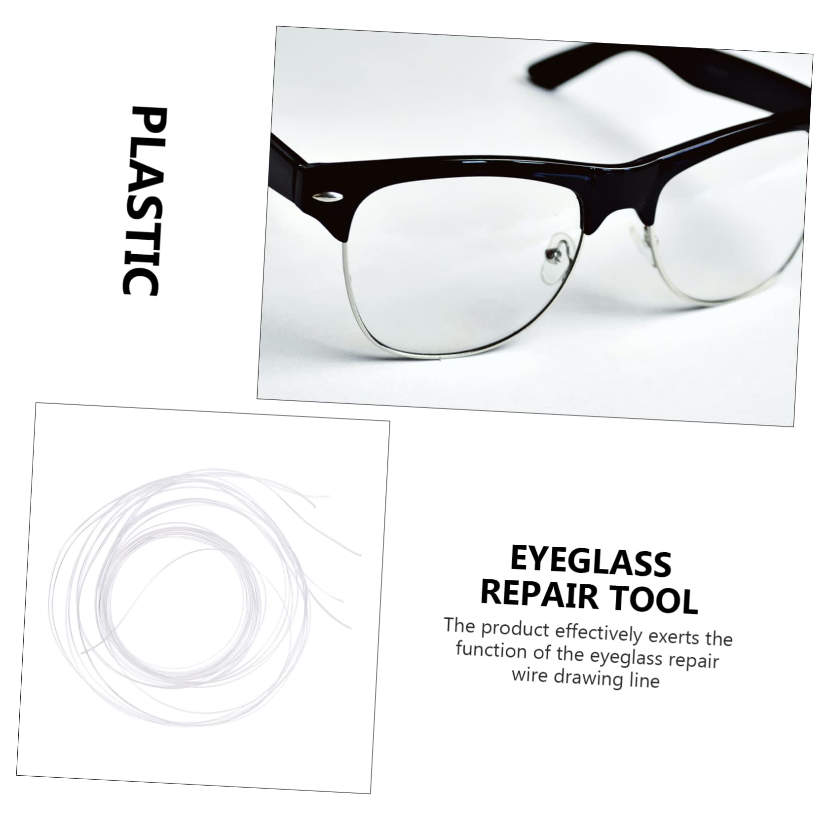 Healvian 6-Pack Glasses Replacement Parts - Nose Pads & Screws for Frameless Eyeglasses Repair - Optician Tools & Eyewear Accessories Kit - Perfect for Home, Office & Travel Glasses Maintenance