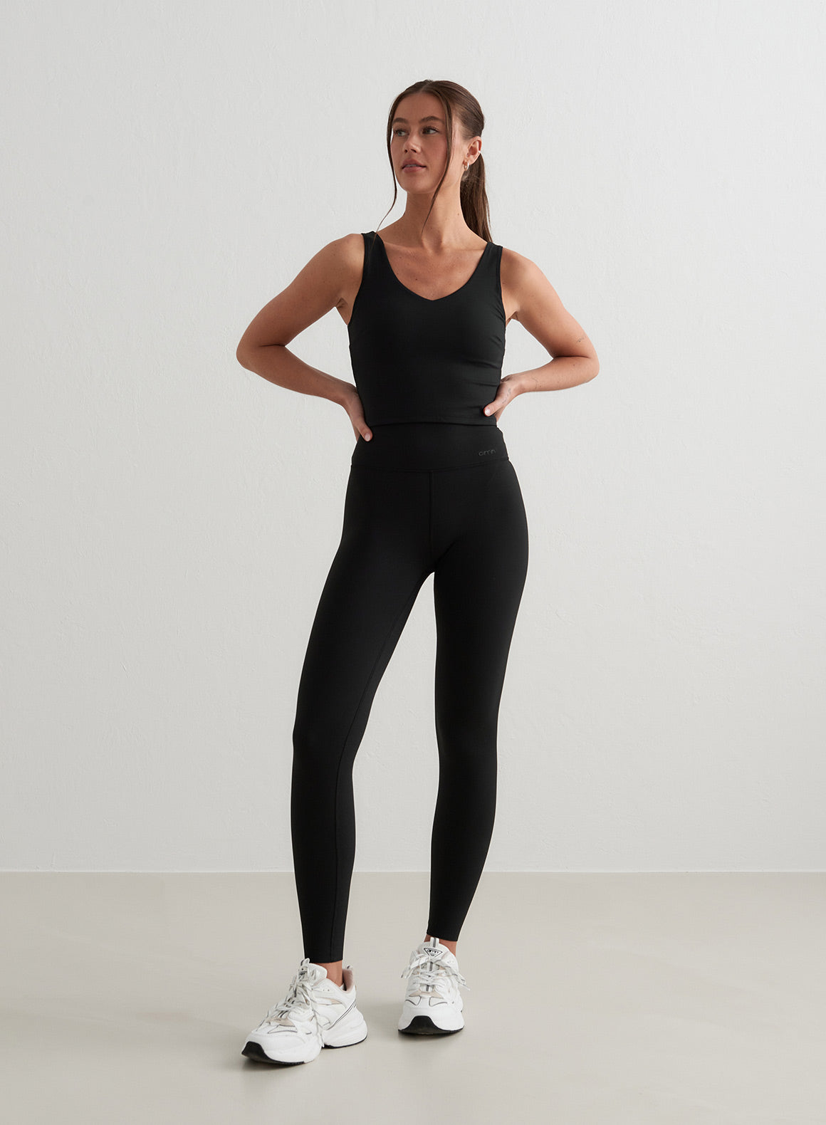 Premium Black Sense Tights for Women - High Waist Yoga Pants with Comfortable Stretch & Breathable Fabric - Perfect for Workout, Running, Gym & Daily Wear
