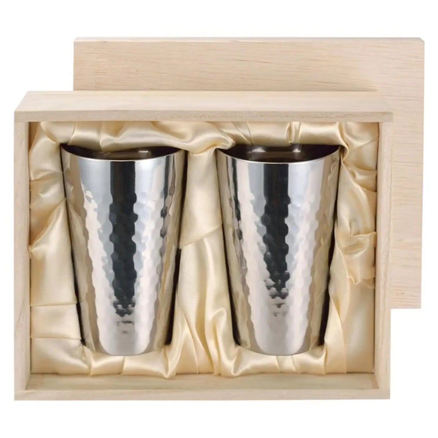 Asahi Titanium Double Wall Insulated Coffee Cup 8oz (240ml) Set of 2 - Hot & Cold Drink Tumbler for Camping, Office, Travel and Outdoor Use