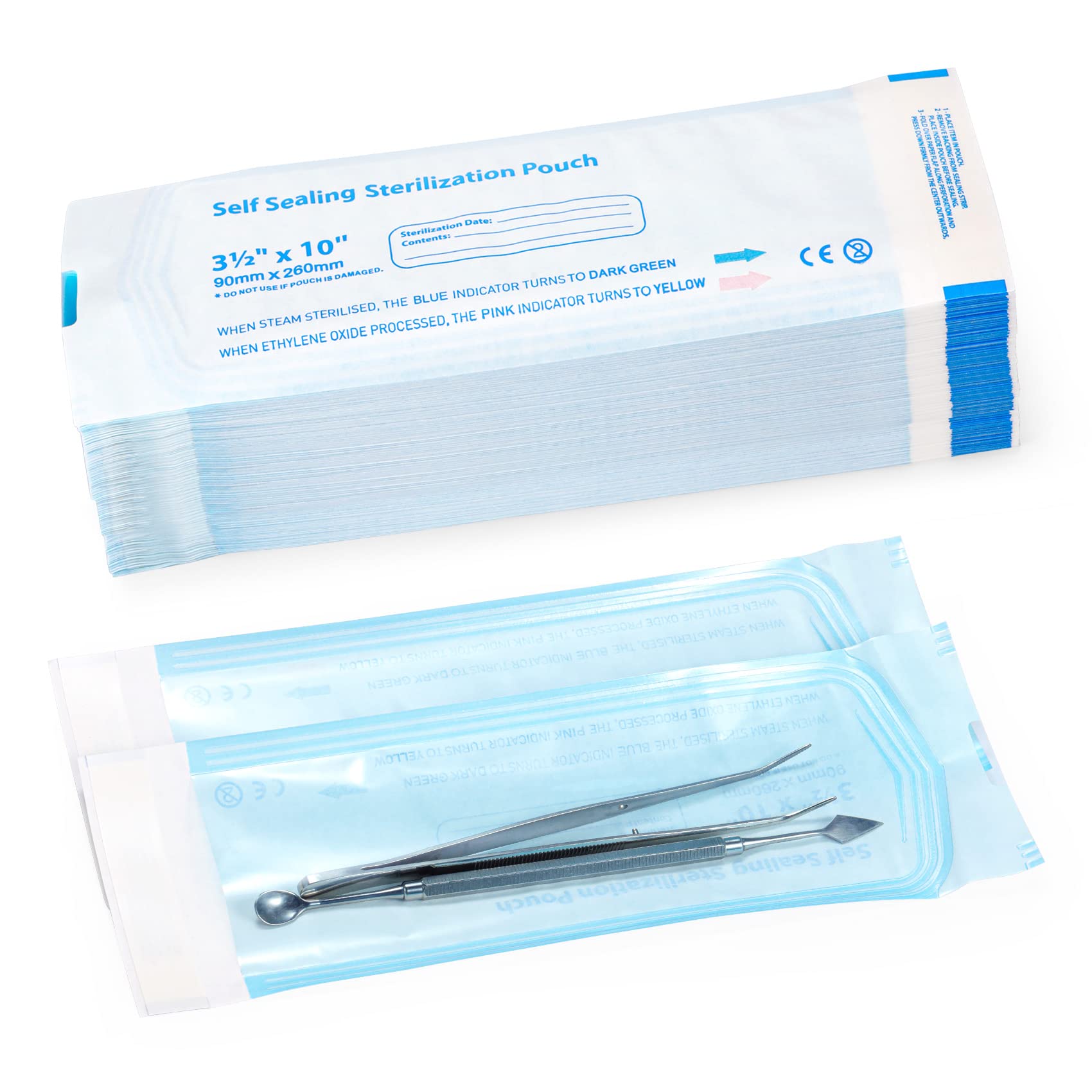 Annhua Self Seal Sterilization Pouch 200 PCS - 3.5