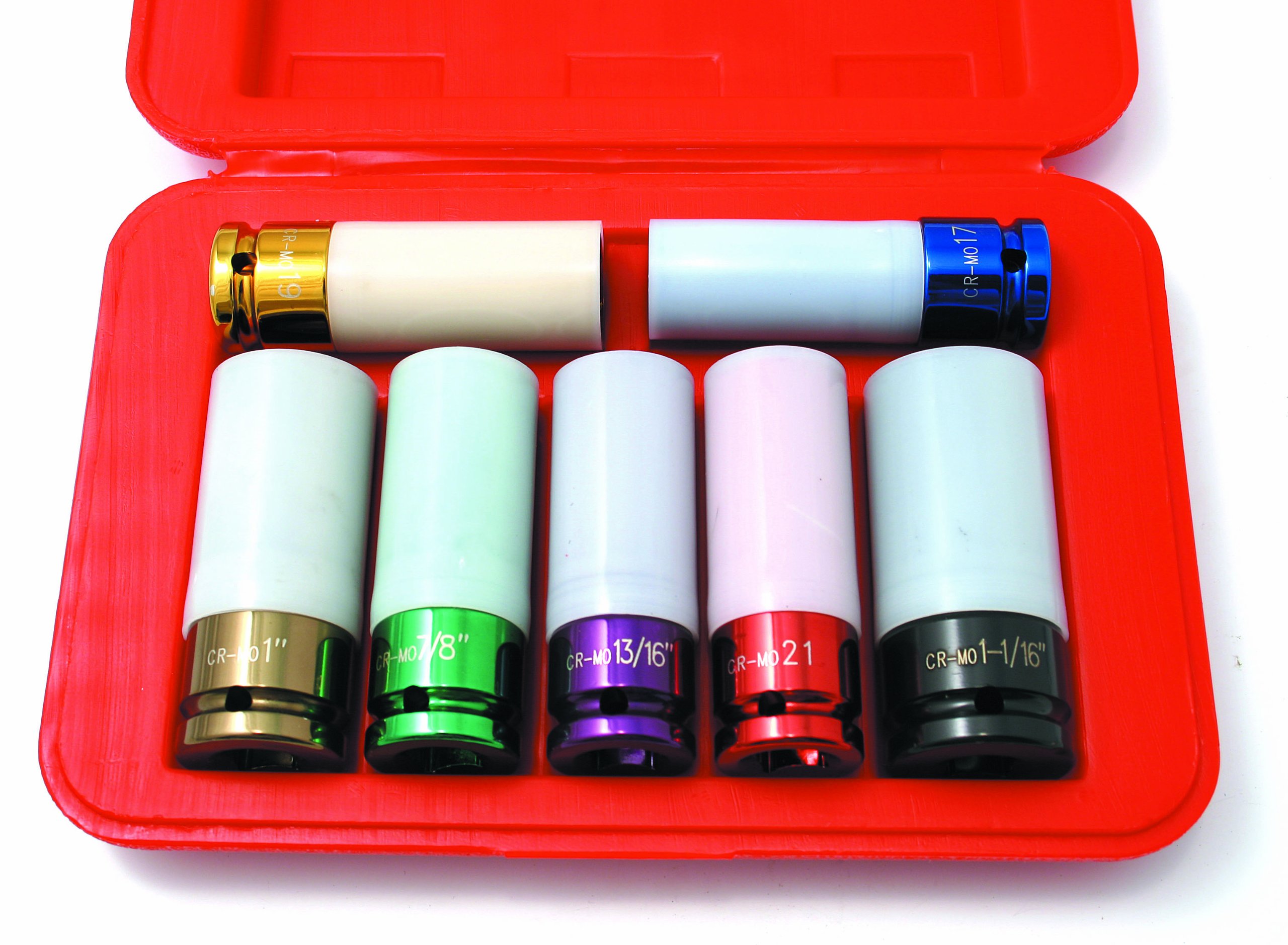 CTA Tools A159 7-Piece Thin-Wall Impact Socket Set - Professional Grade Sockets for Automotive Repair & DIY Projects