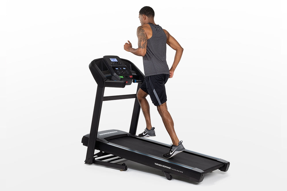 Horizon T202 Folding Treadmill - Compact Home Exercise Equipment for Running & Walking | Perfect for Small Spaces & Home Gym Workouts