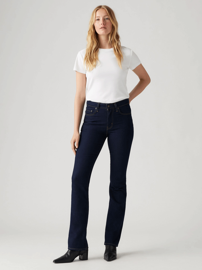 Levi's Women's 725 High Rise Bootcut Jeans - Cast Shadows Wash | Classic Denim Pants for Casual Wear & Night Out | Perfect for Work, Date Night & Everyday Style