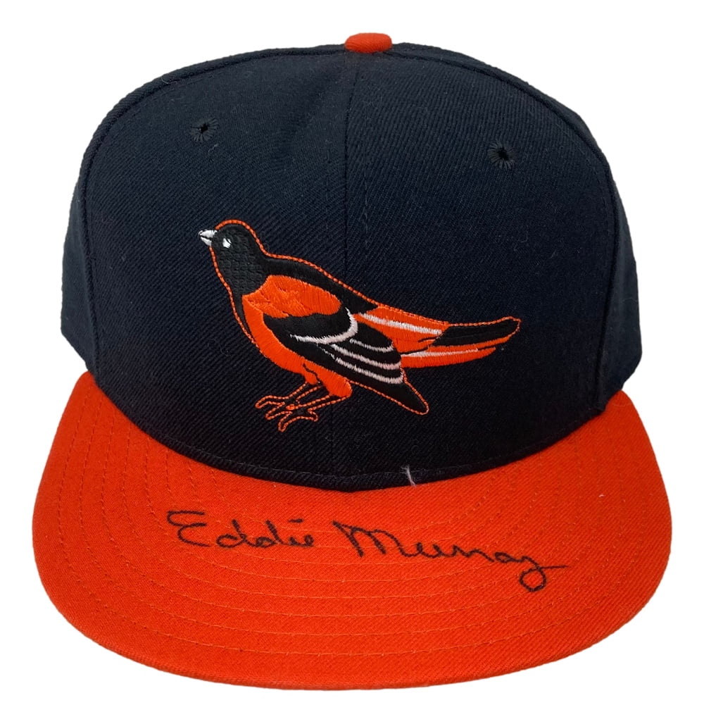 Eddie Murray Autographed Baltimore Orioles New Era 59FIFTY Fitted Baseball Cap - PSA Certified Authentic - Perfect for Collectors, Fans & Sports Memorabilia Displays