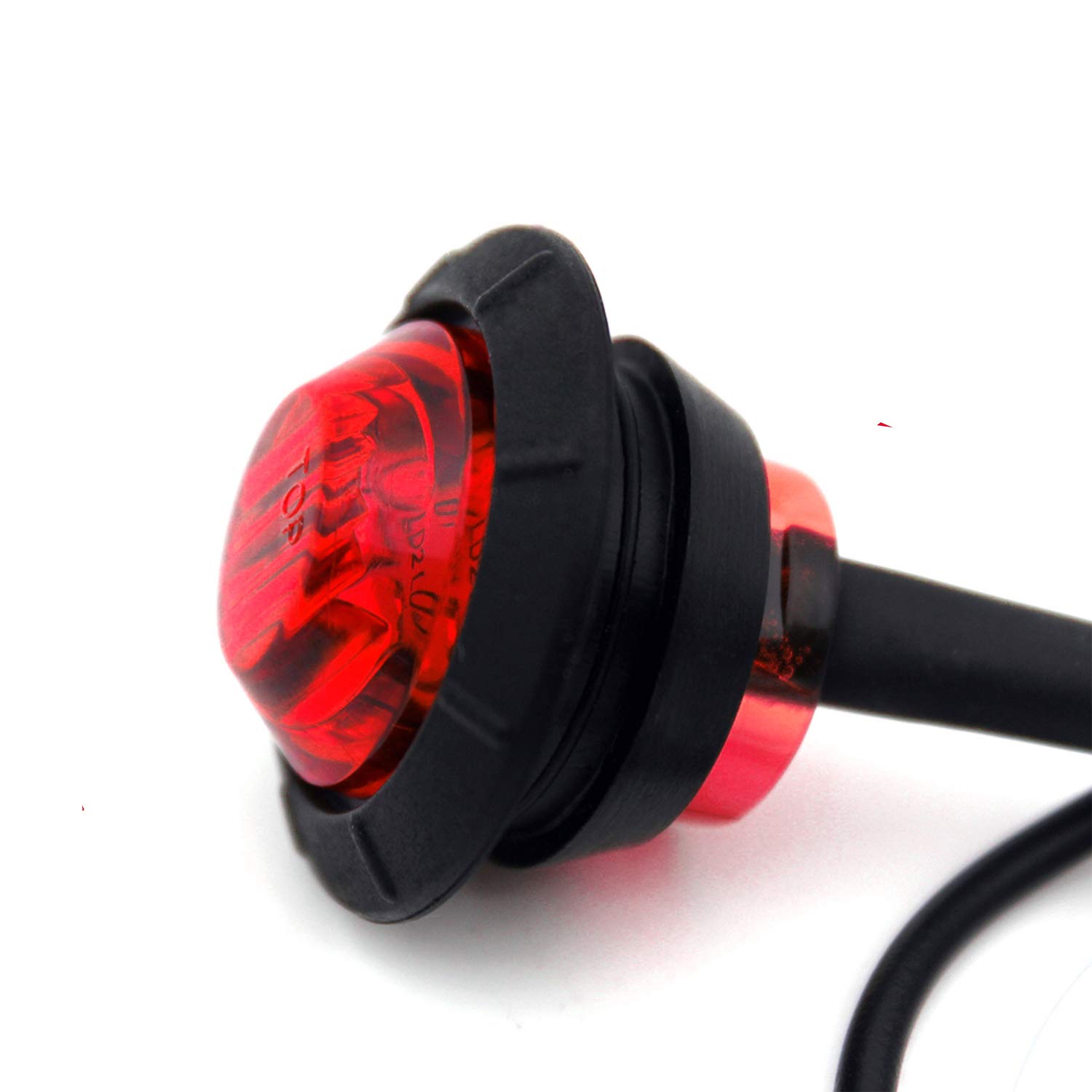 (5 Red + 5 Green) Waterproof Marine Boat LED Lights - 12V Underwater & Deck Courtesy Lighting for Yachts, Boats, Fishing, Pontoons, Sailboats & Kayaks - Perfect for Night Fishing, Docking Safety & Underwater Illumination