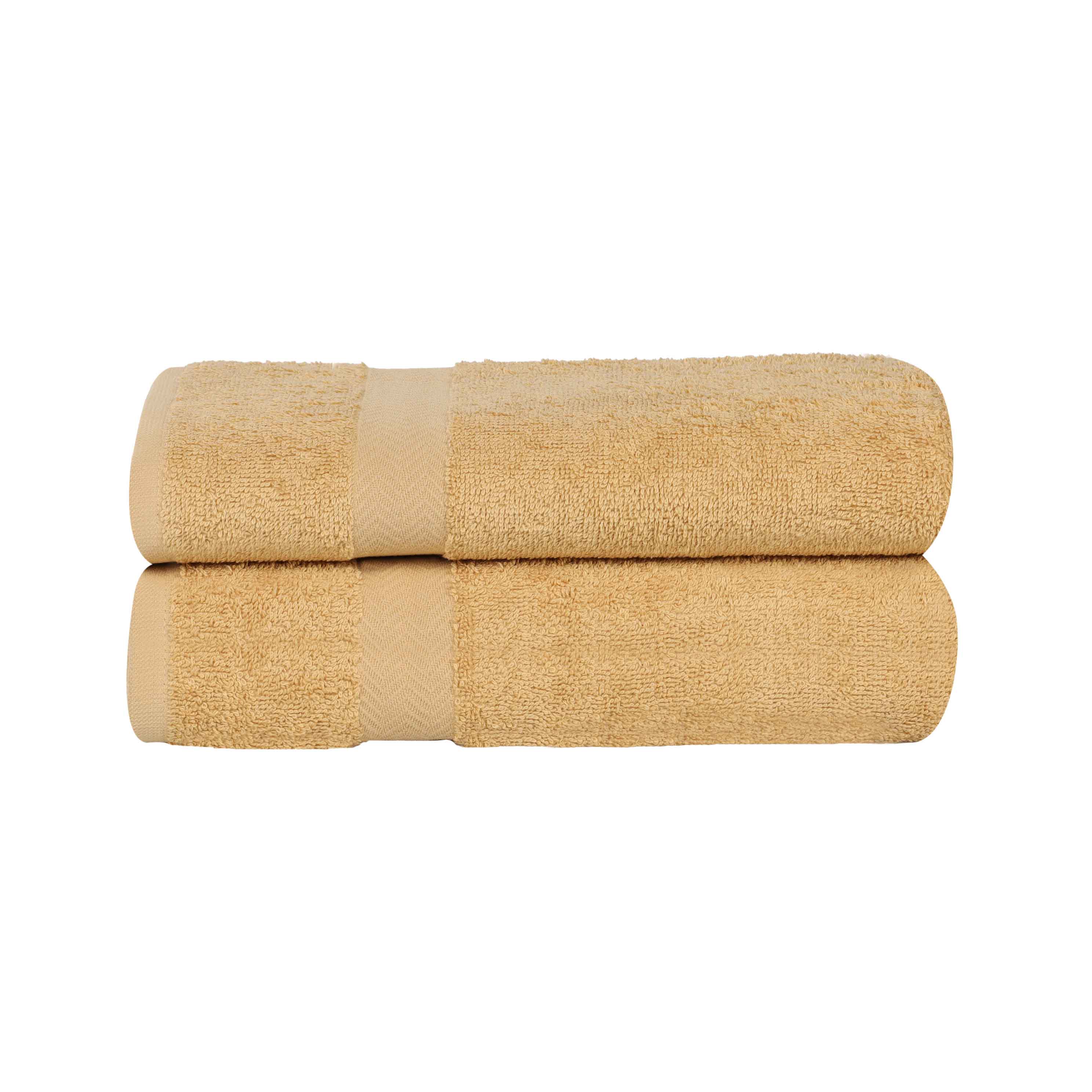 Franklin Eco-Friendly Organic Cotton 2-Piece Bath Sheet Set | Ultra Soft & Absorbent Towels for Spa, Beach & Luxury Bathroom Use