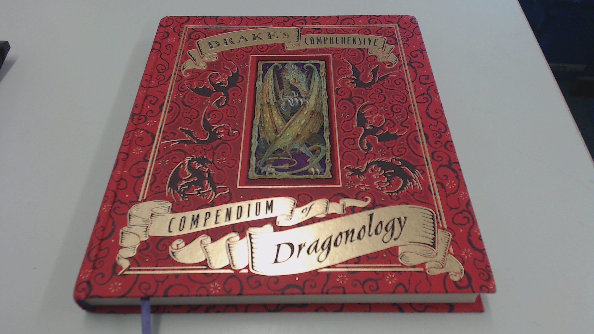 Dr. Drake's Complete Compendium of Dragonology - Ultimate Guide to Dragon Studies & Mythical Creatures | Perfect for Fantasy Enthusiasts & Collectors
