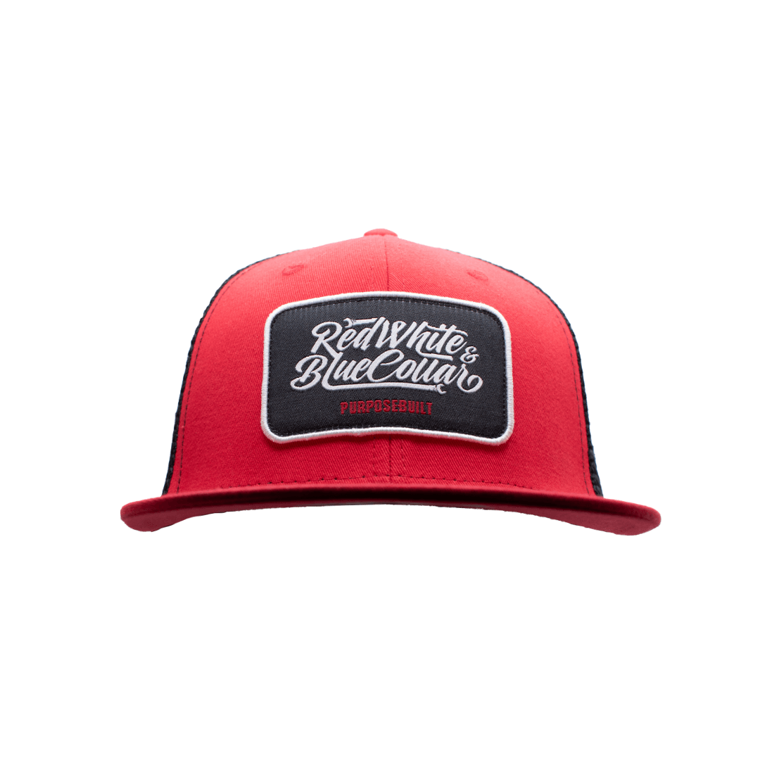 RWBC Snapback Hat - Red & Black Adjustable Baseball Cap for Men & Women - Perfect for Sports, Casual Wear & Outdoor Activities